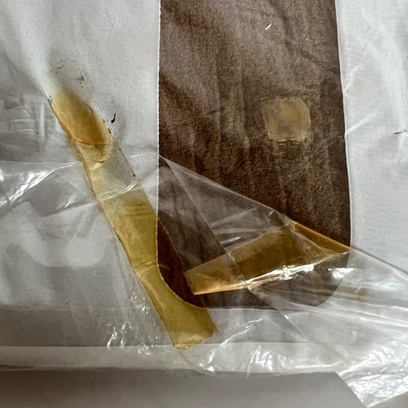 2 Pair Silky Legs Queen Size Panty Hose Hosiery Beige Vintage NOS 260 - 210 lbs - Picture 3 of 8